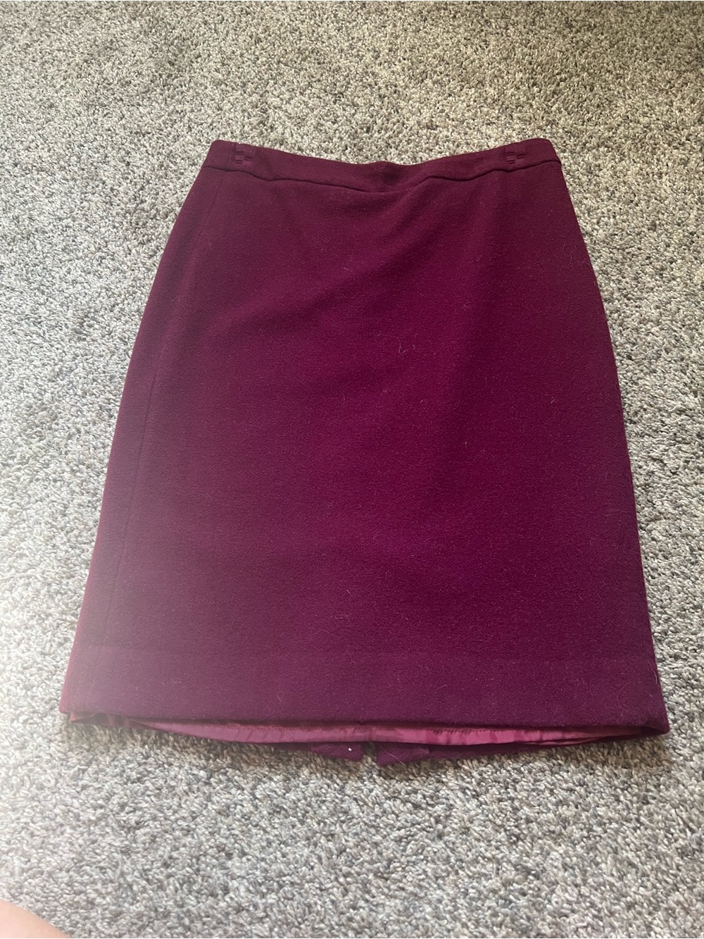 J Crew Classic Wool Blend Pencil Skirt